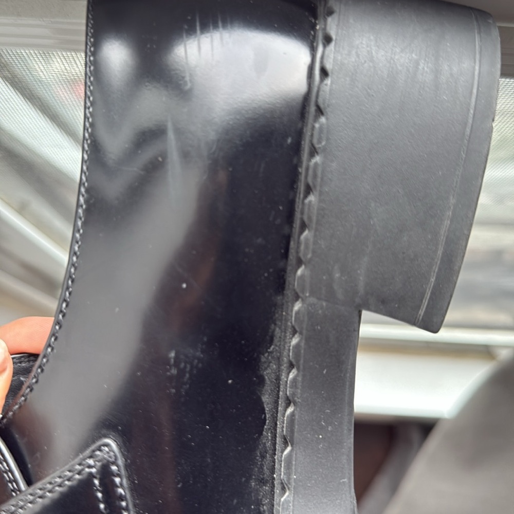 Prada Black Loafers - Picture 6 of 9
